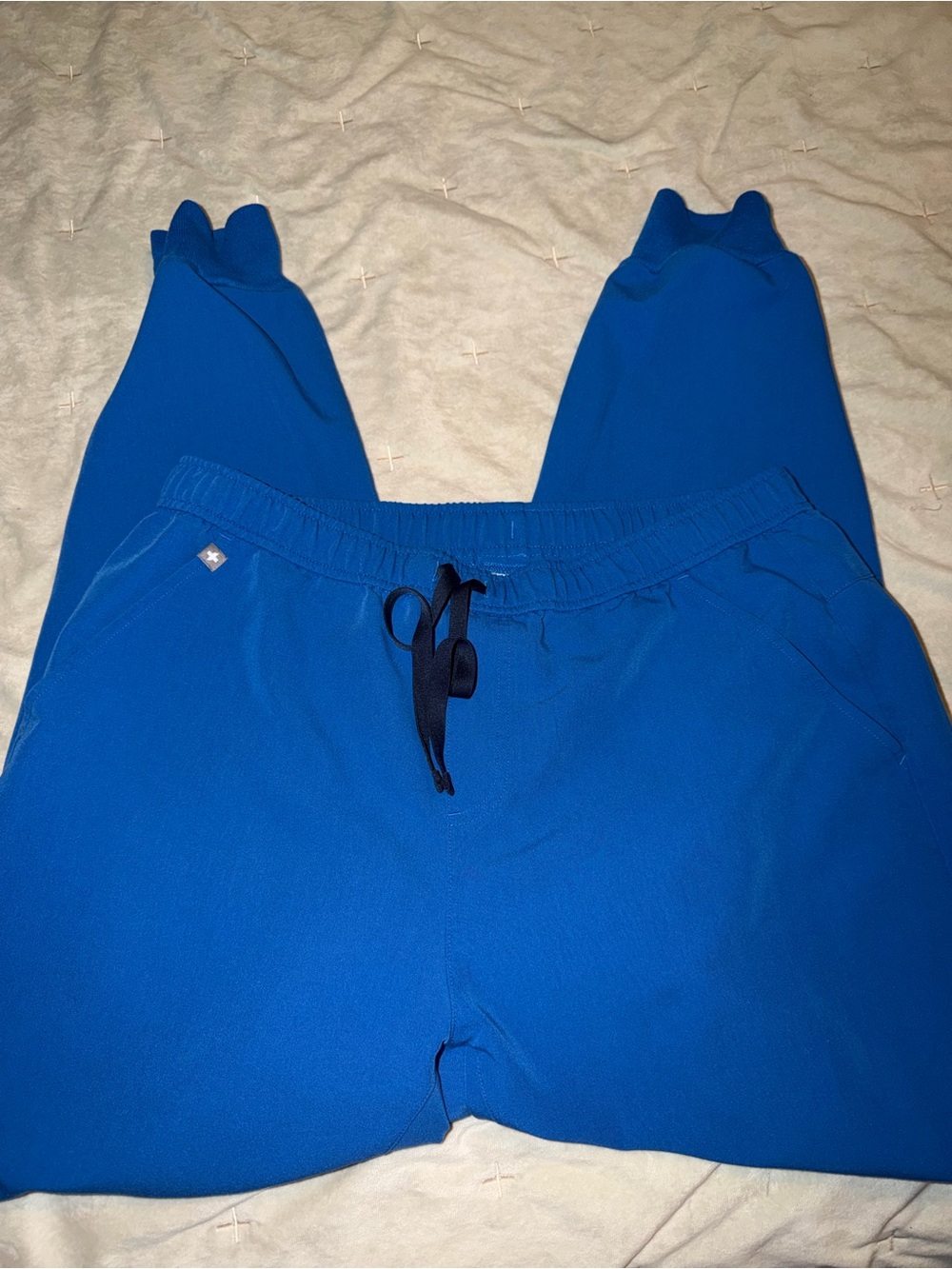 Men’s Royal Blue Drawstring Joggers